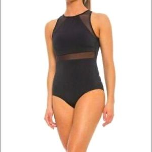 SOLD Jantzen Mesh Cutout Swimsuit